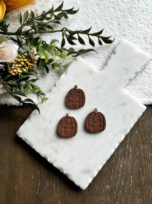 Red Pumpkin Magnet set