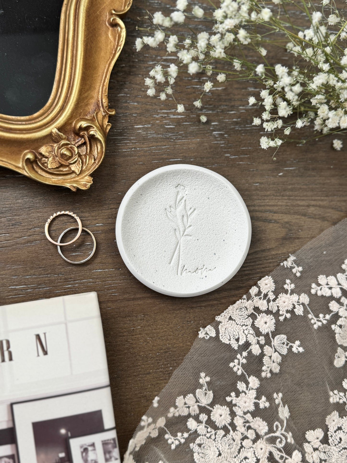 Mom Personalized Ring Dish