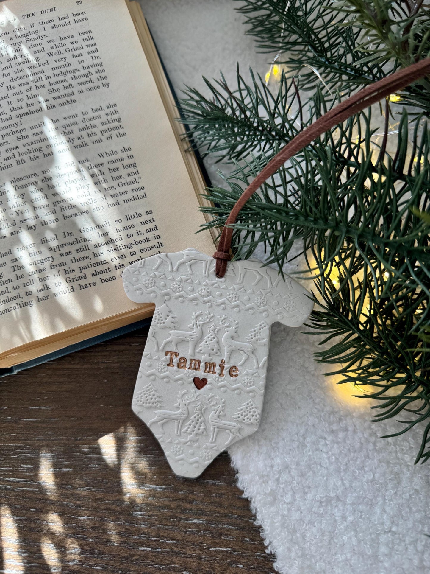 Personalized Baby Ornament