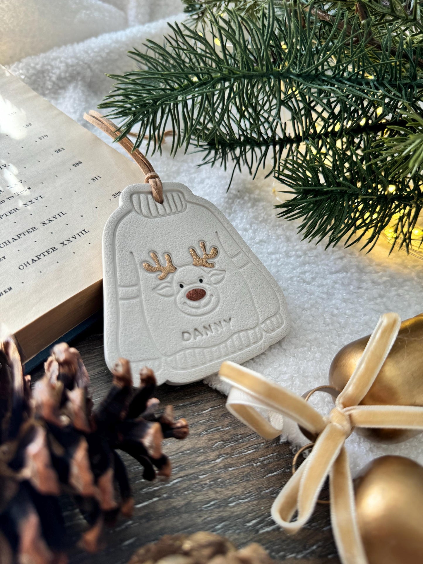 Personalized Sweater Name Ornament