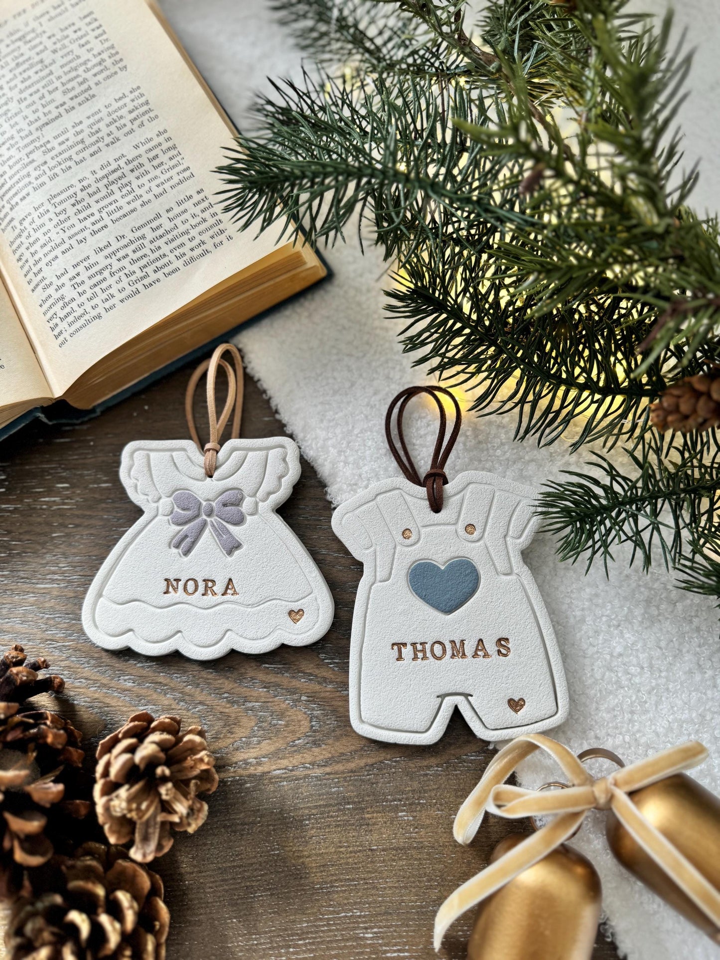 Personalized Baby Boy Ornament