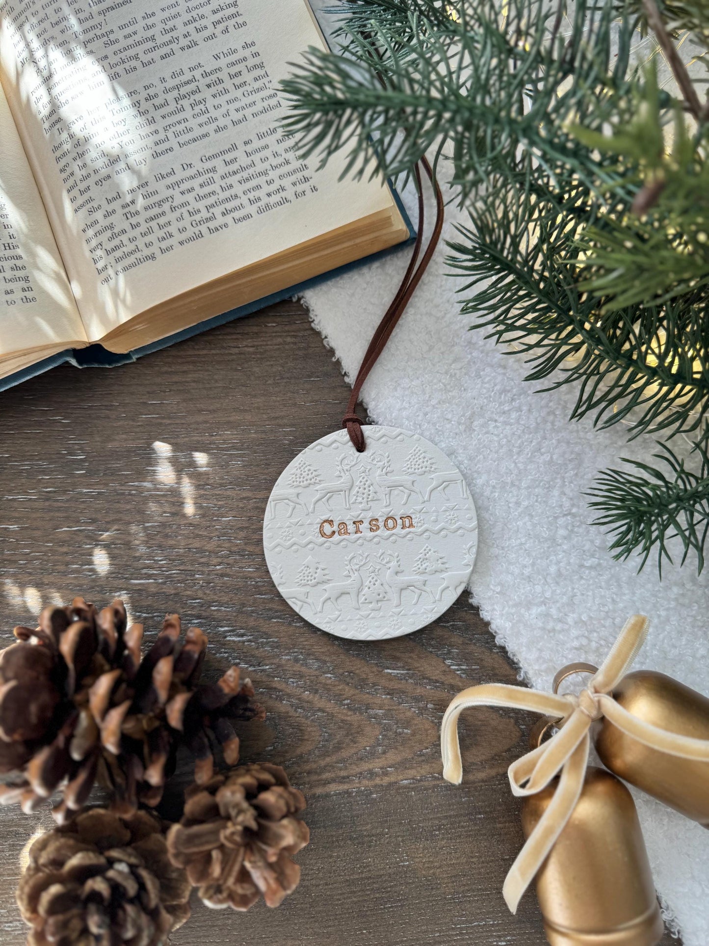 Personalized Christmas Name Ornament