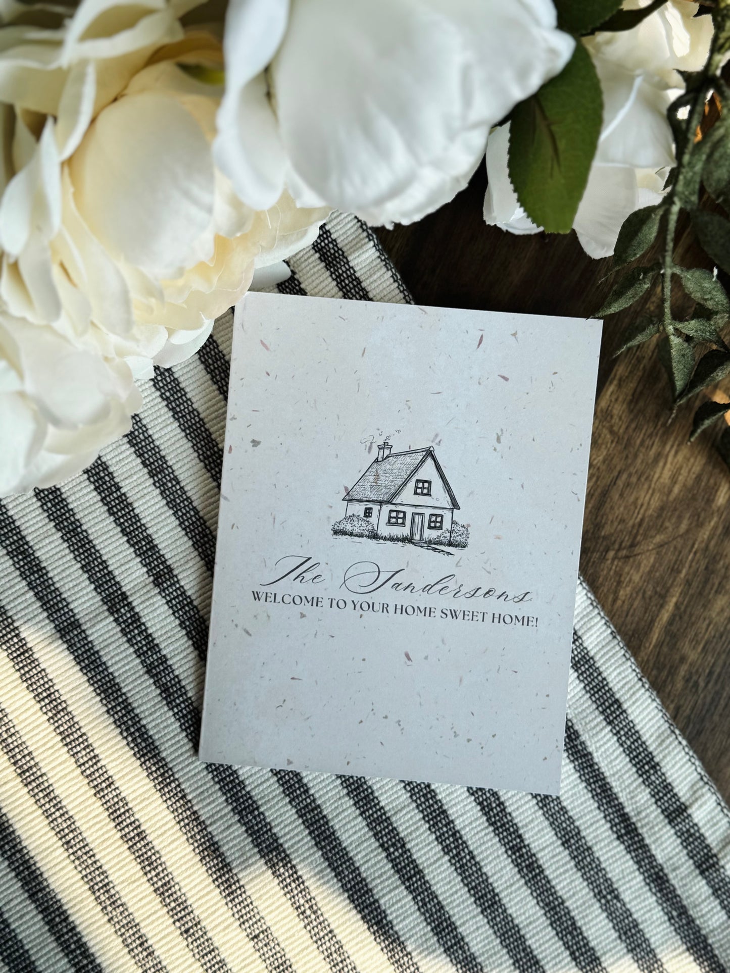 Personalized New Home Greeting Card/Housewarming Card