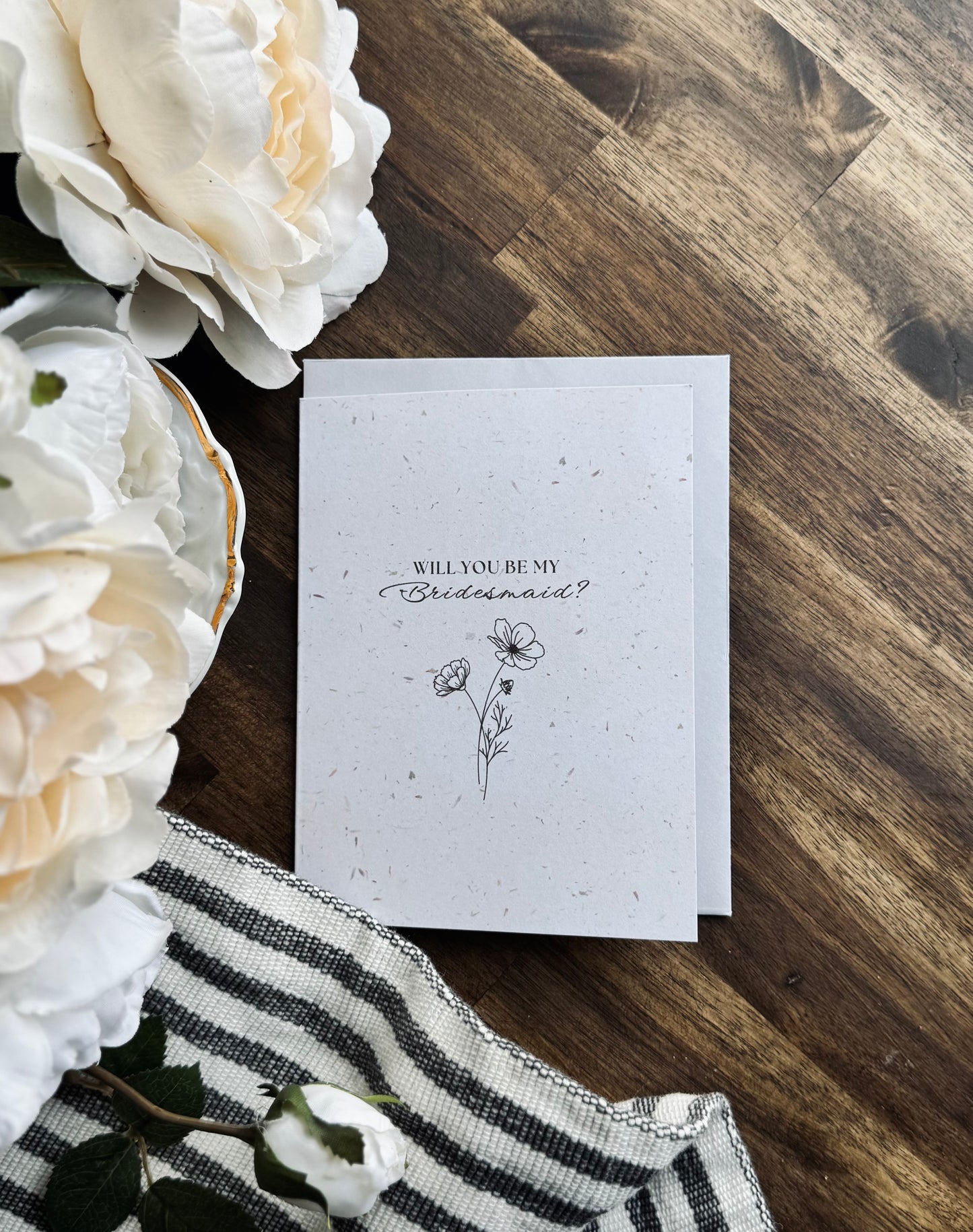 Bridesmaid/Maid of Honour Proposal Greeting Card