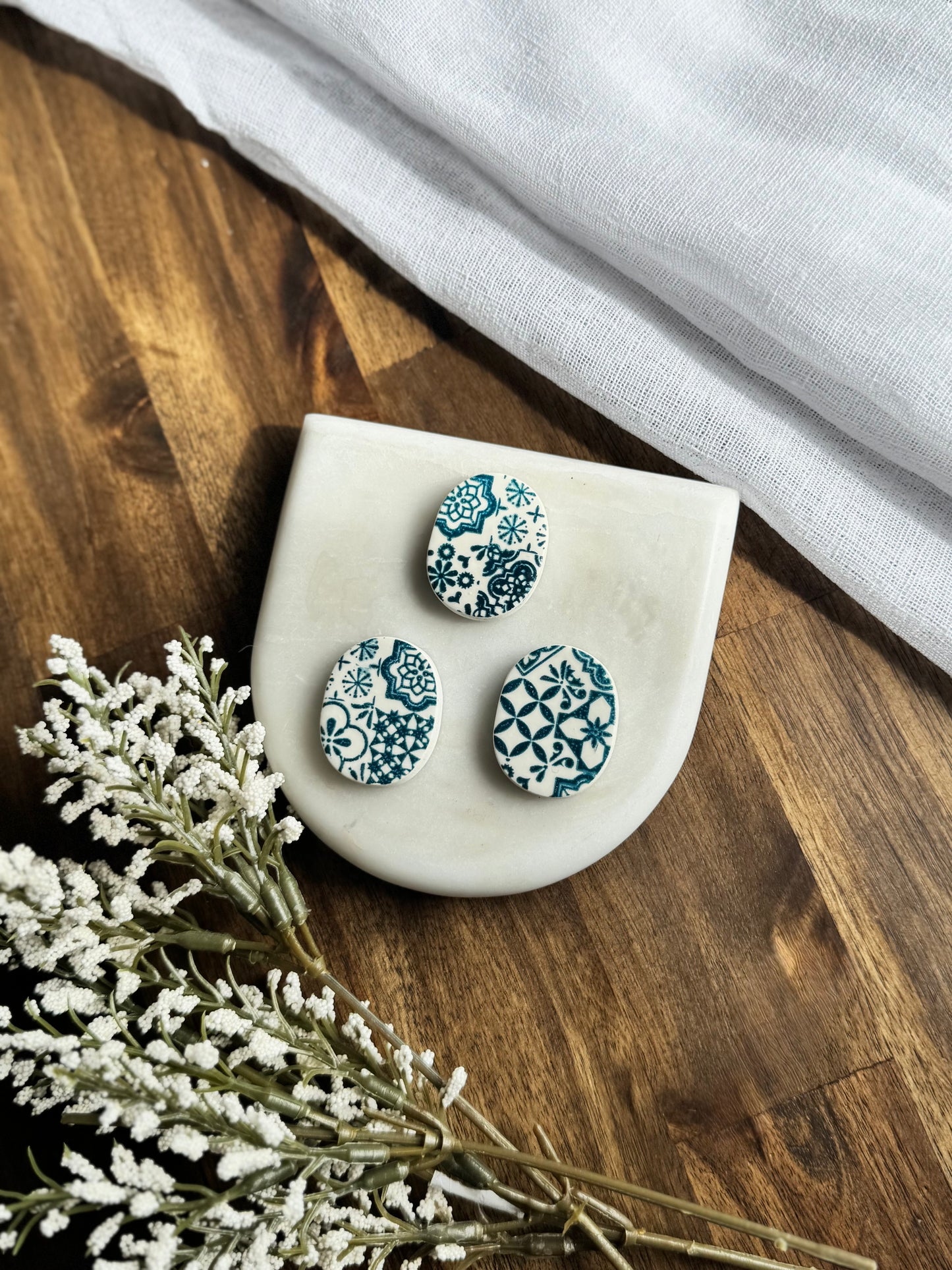 Mediterranean Tile Magnet set