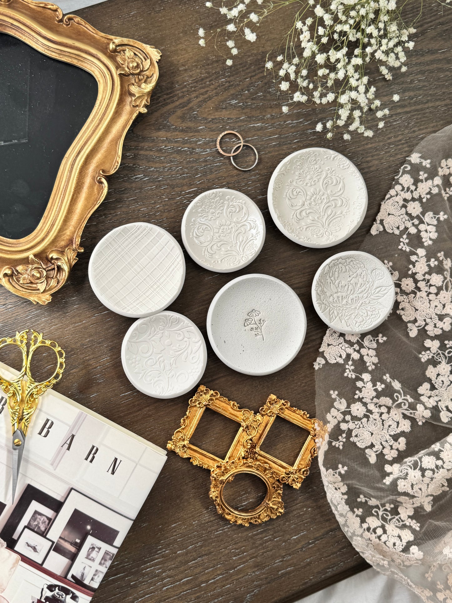 The Ultimate Flat Lay Styling Ring Dish Kit 2