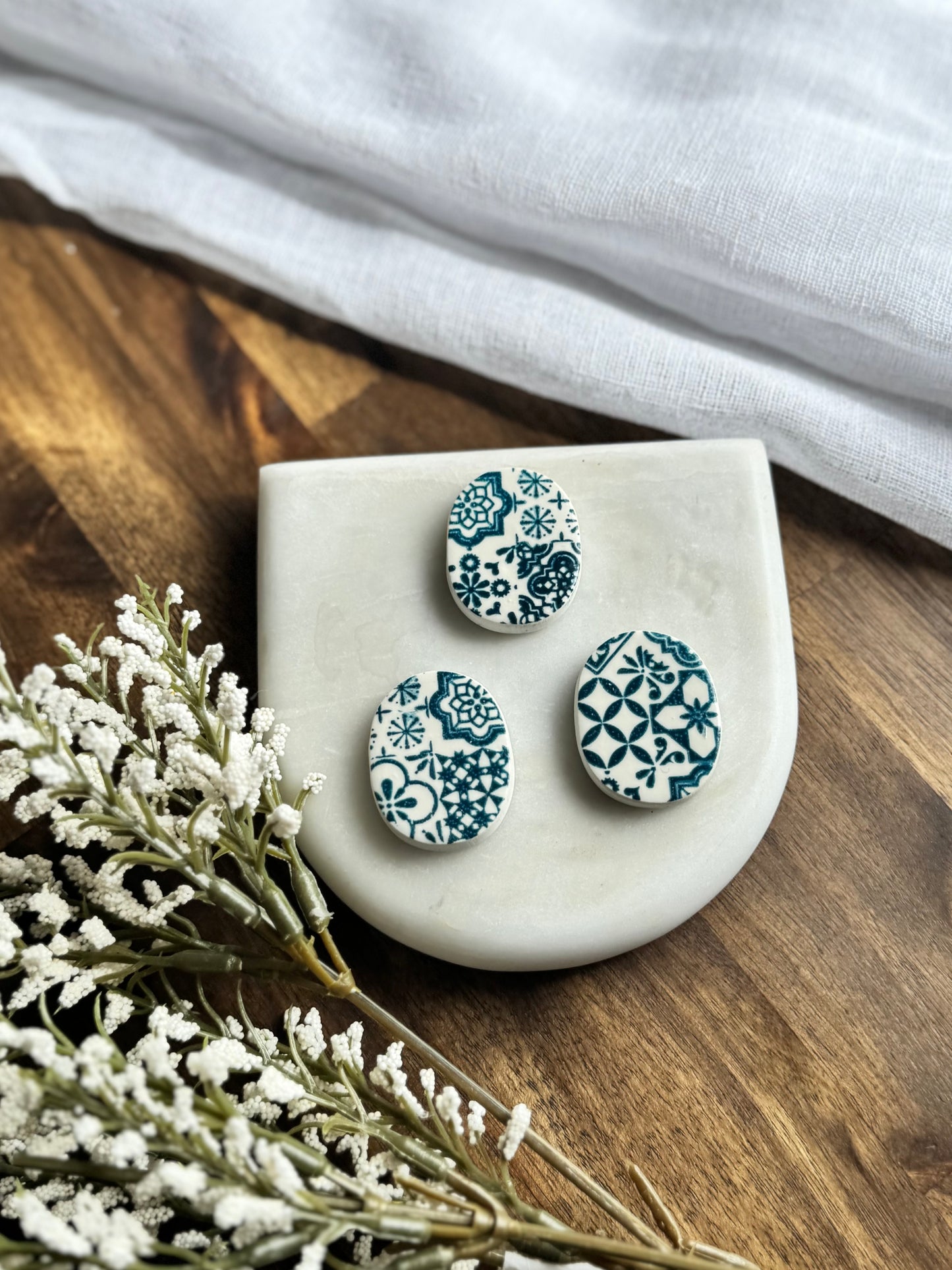 Mediterranean Tile Magnet set