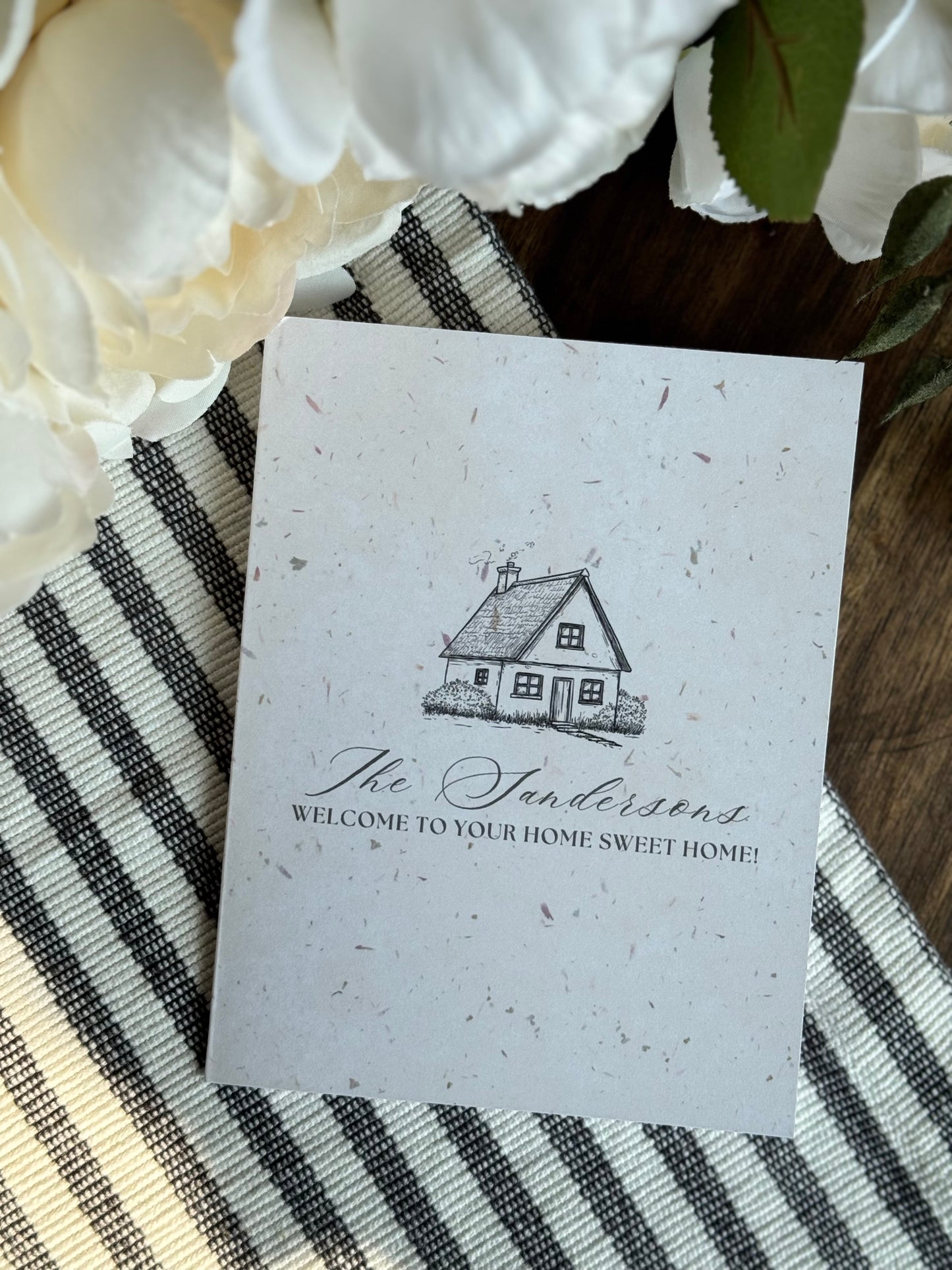Personalized New Home Greeting Card/Housewarming Card