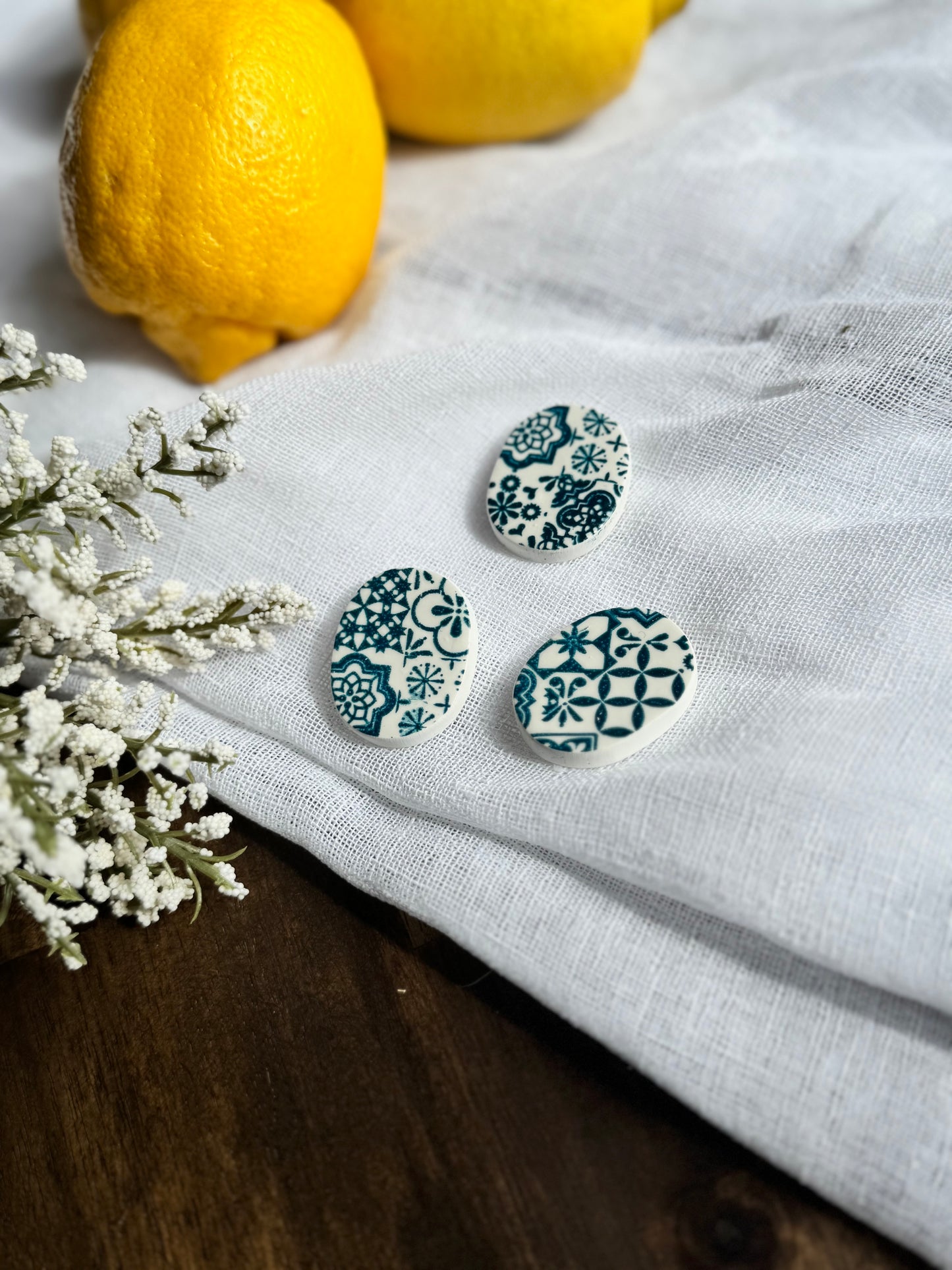 Mediterranean Tile Magnet set