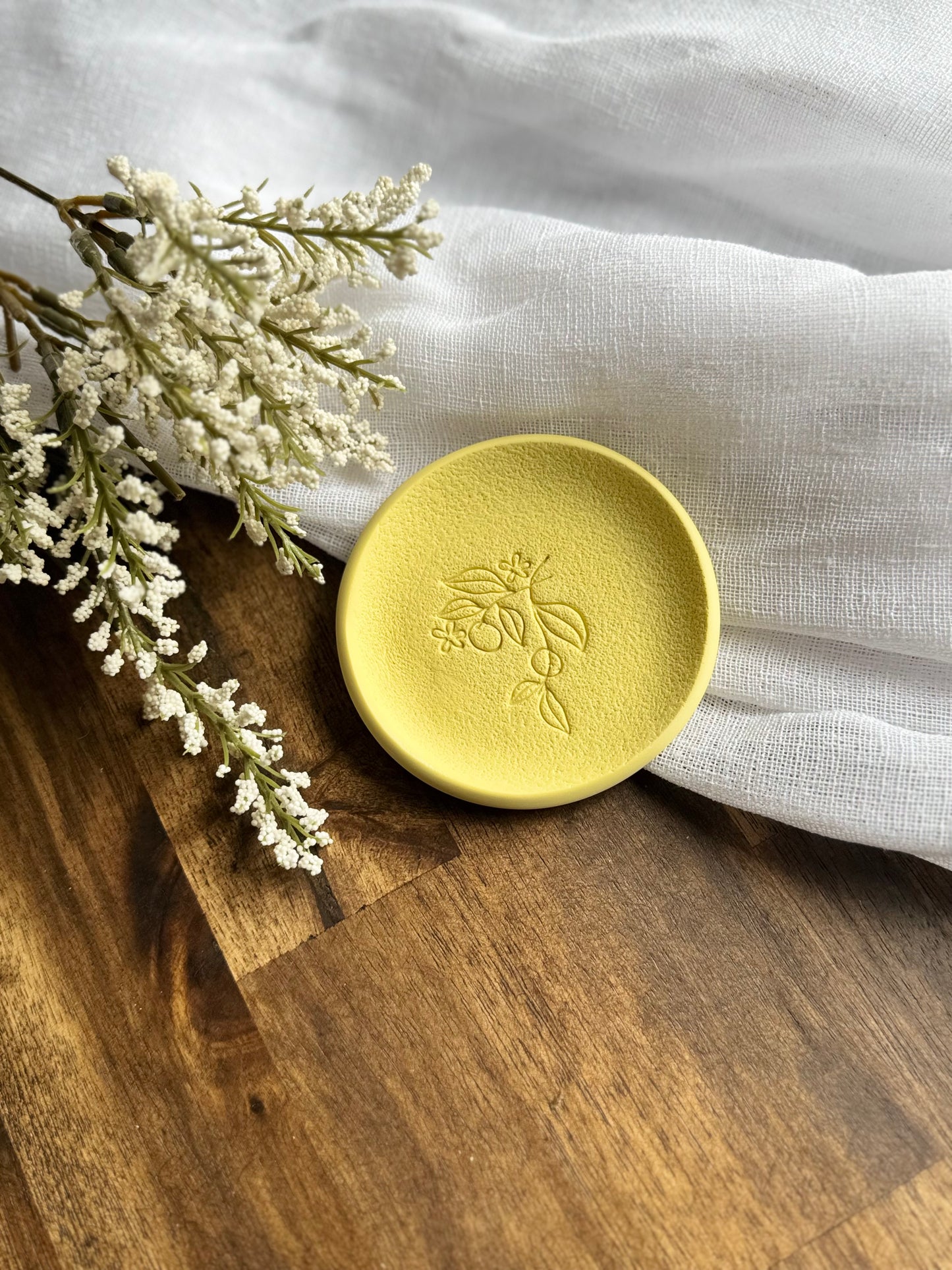 Lemon Blossom Ring Dish