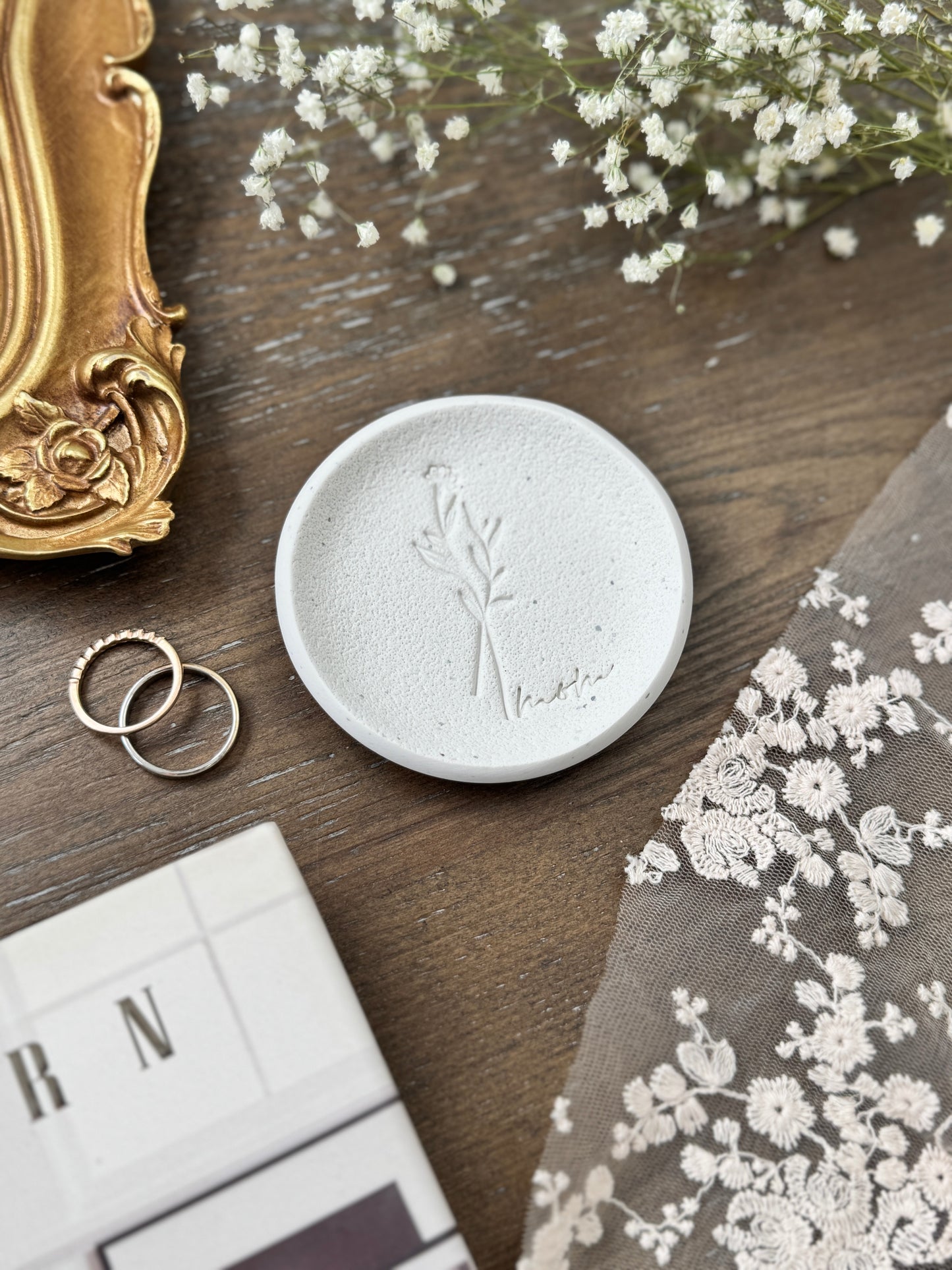 Mom Personalized Ring Dish