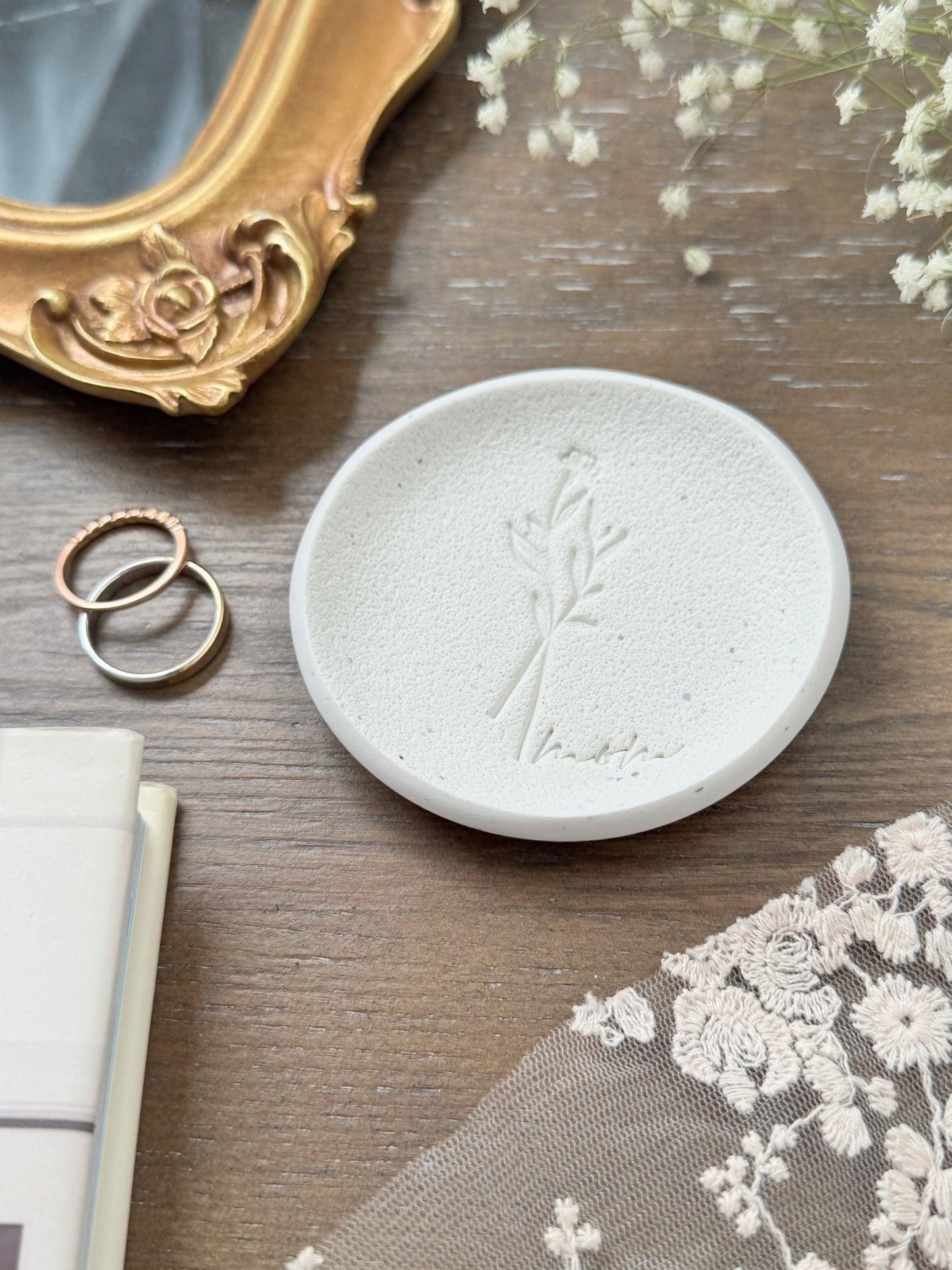 Mom Personalized Ring Dish