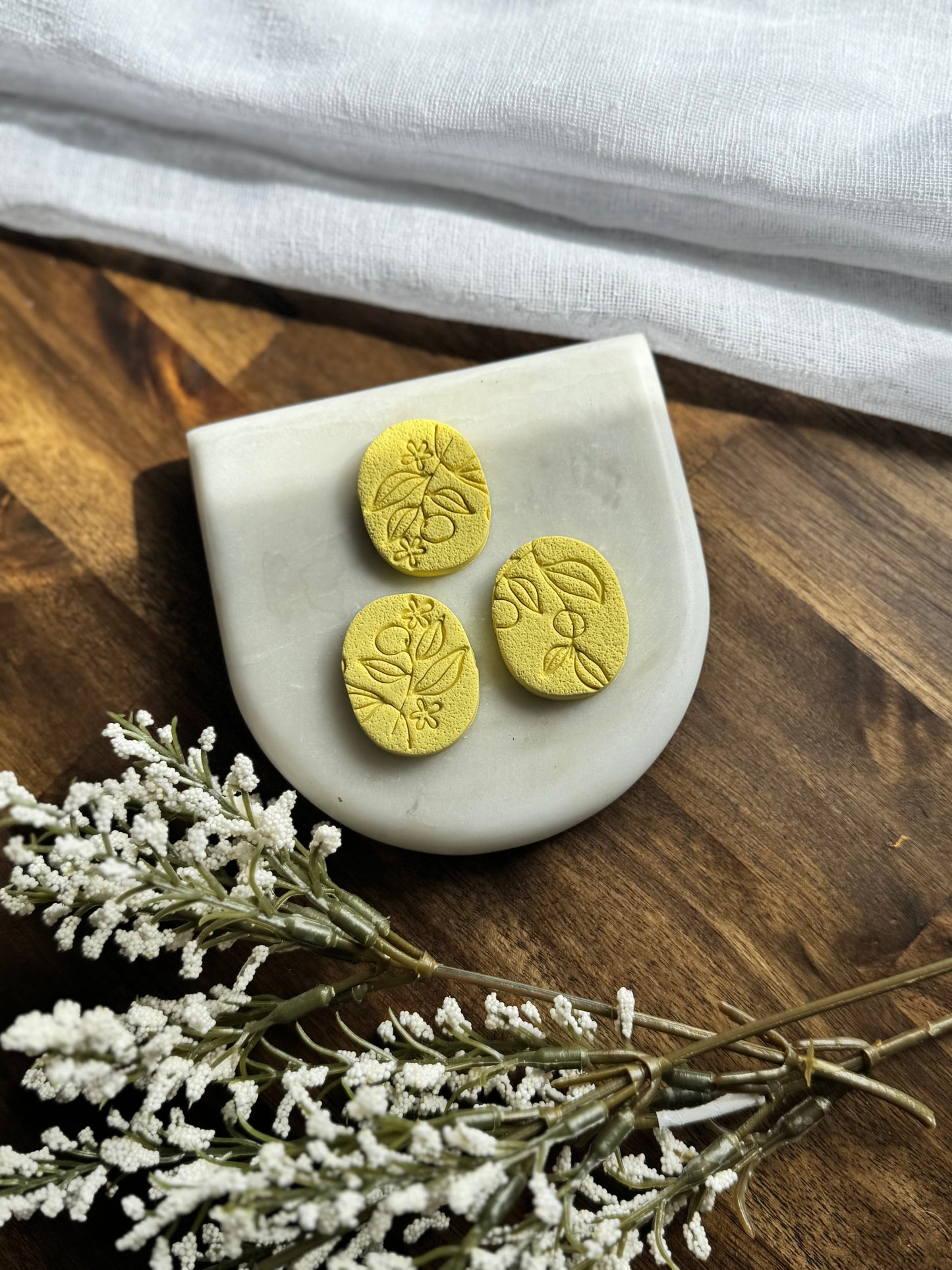 Lemon Blossom Magnet set