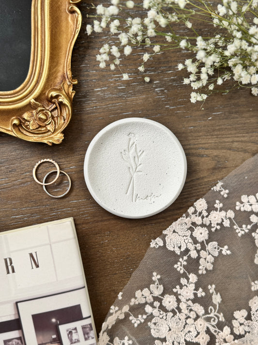 Mom Personalized Ring Dish