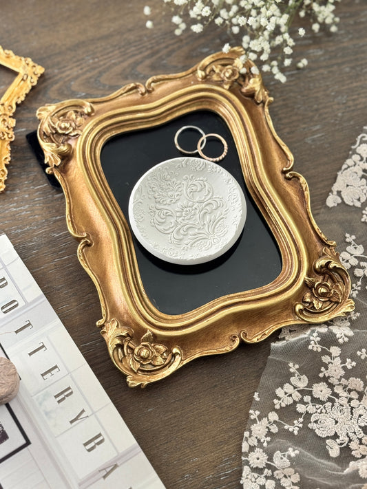 Lace, medium, Flat Lay Styling Ring Dish