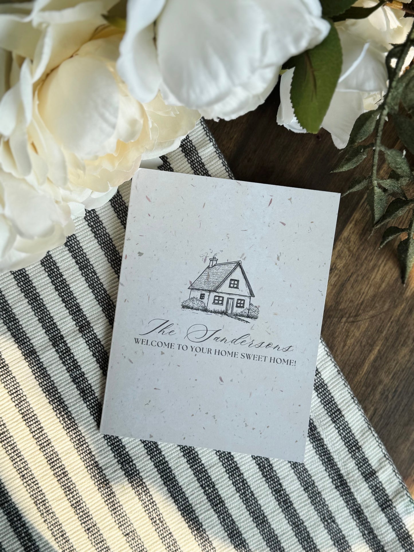 Personalized New Home Greeting Card/Housewarming Card