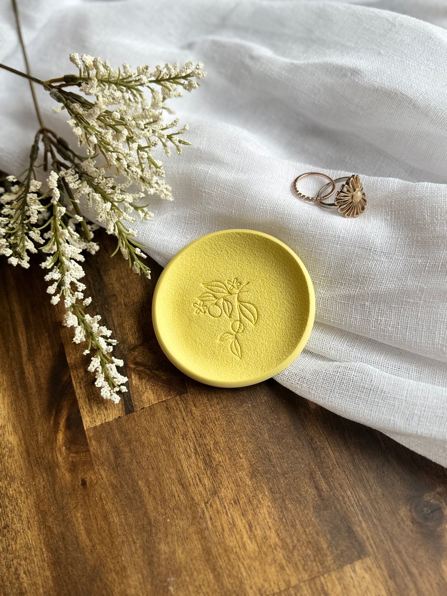 Lemon Blossom Ring Dish