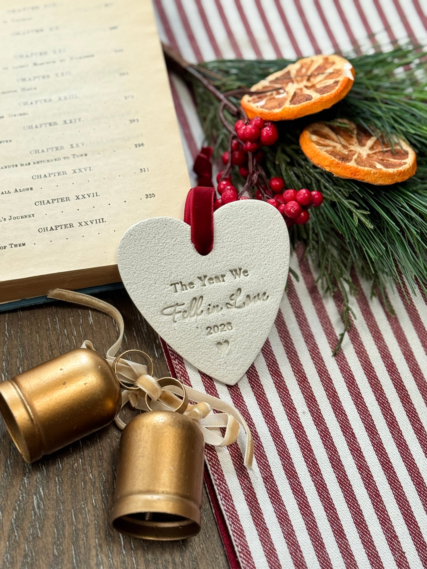 Personalized "The Year We Fell in Love" Ornament