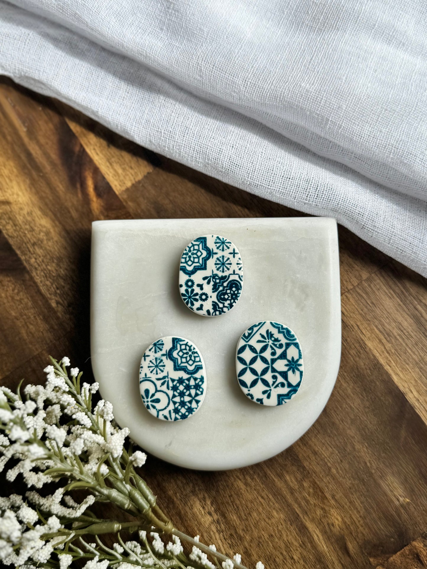 Mediterranean Tile Magnet set