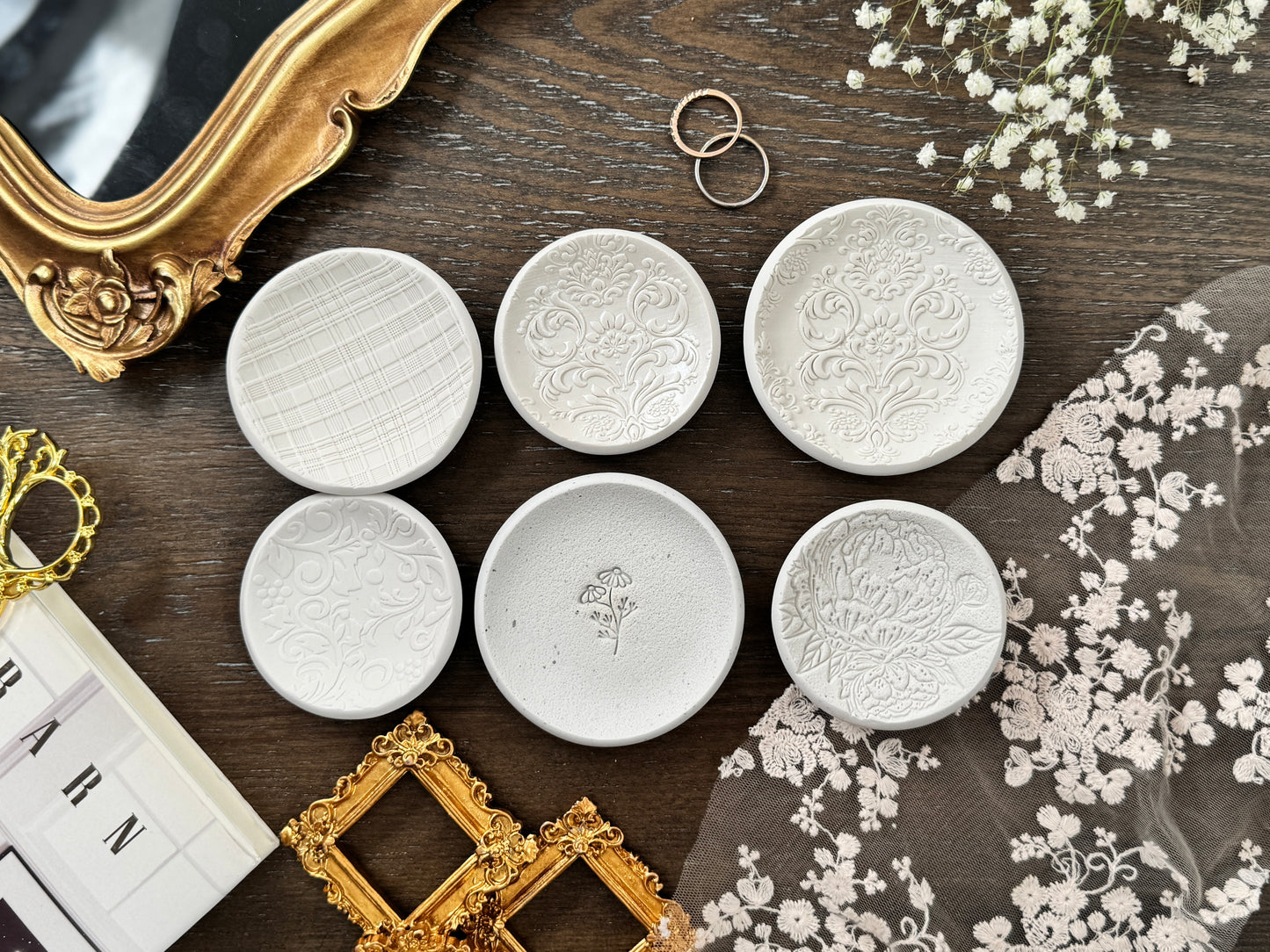 The Ultimate Flat Lay Styling Ring Dish Kit 2
