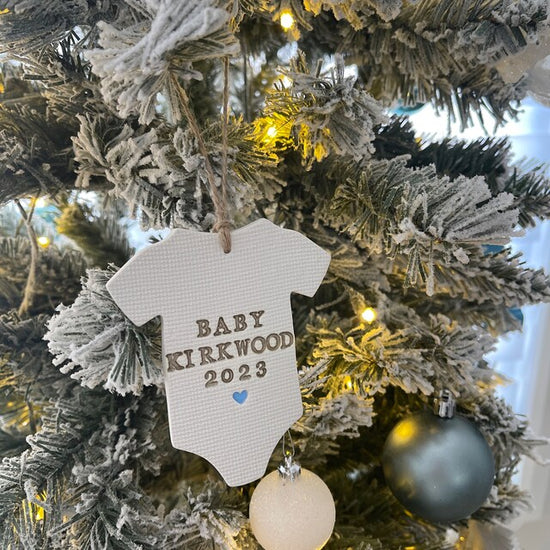 Christmas gifts for new parent, baby announcements, and Grandparents