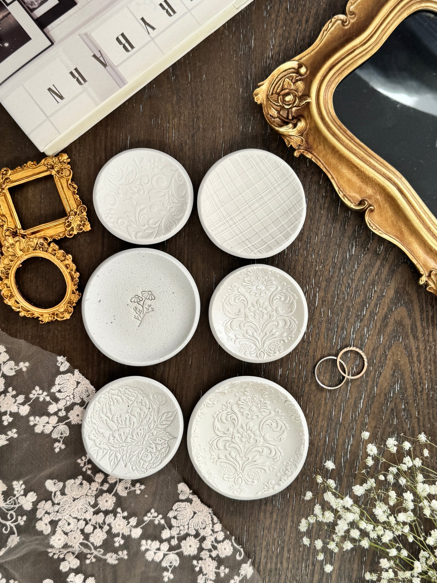 The Ultimate Flat Lay Styling Ring Dish Kit 2