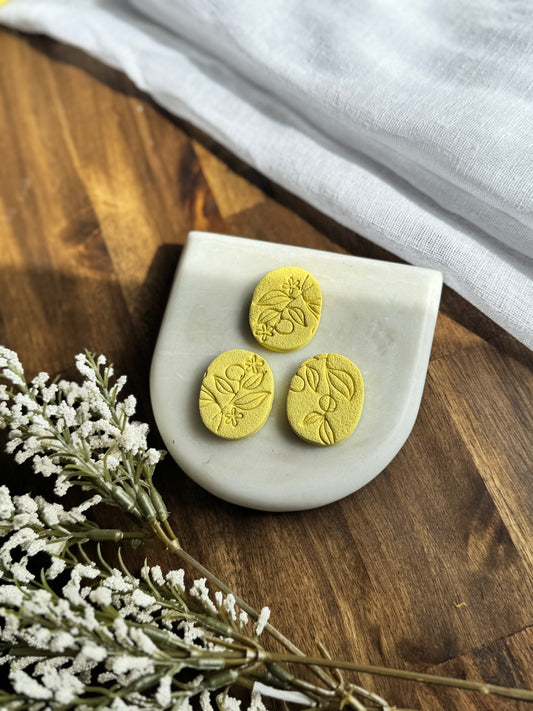 Lemon Blossom Magnet set