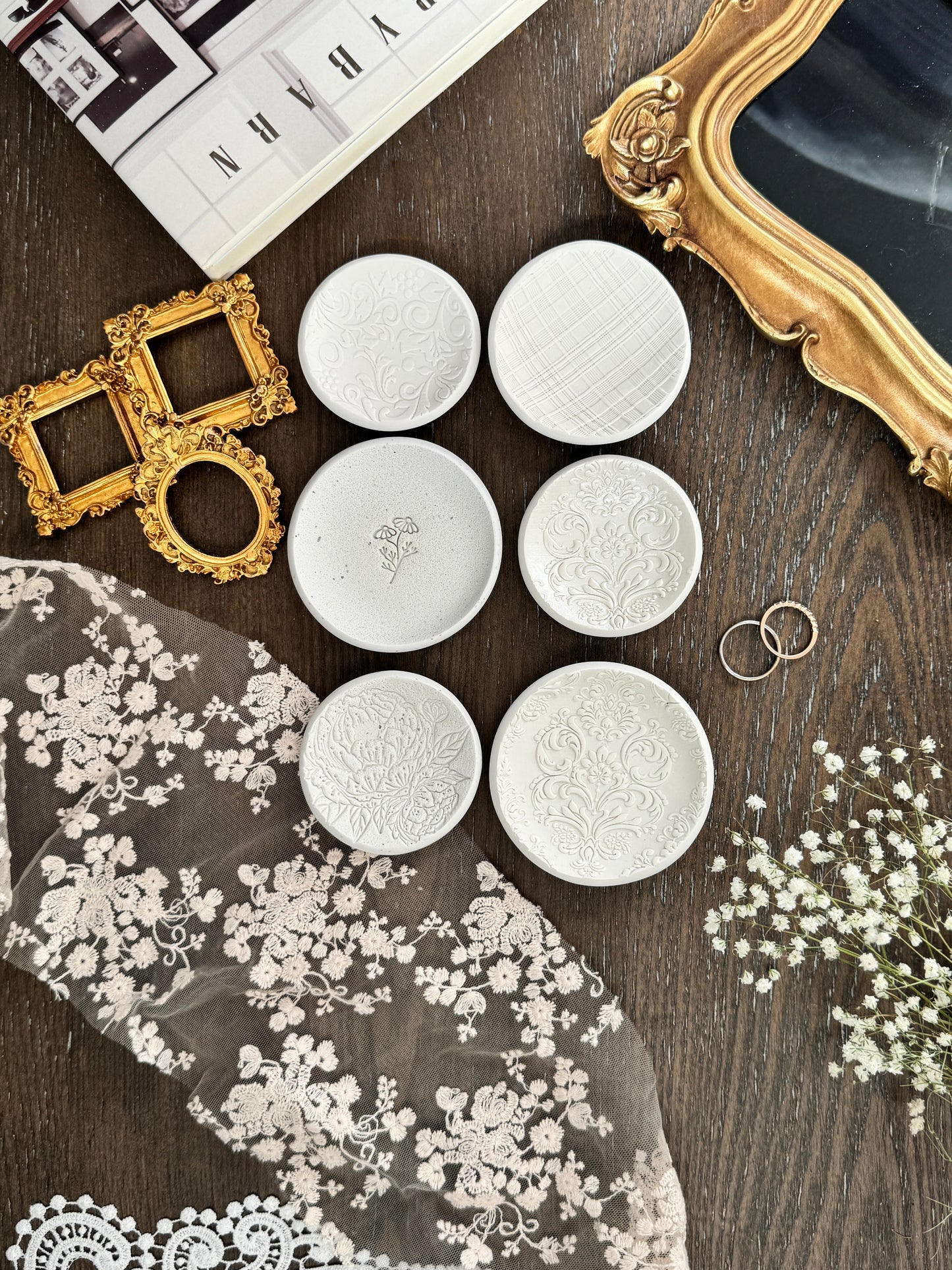 The Ultimate Flat Lay Styling Ring Dish Kit 2