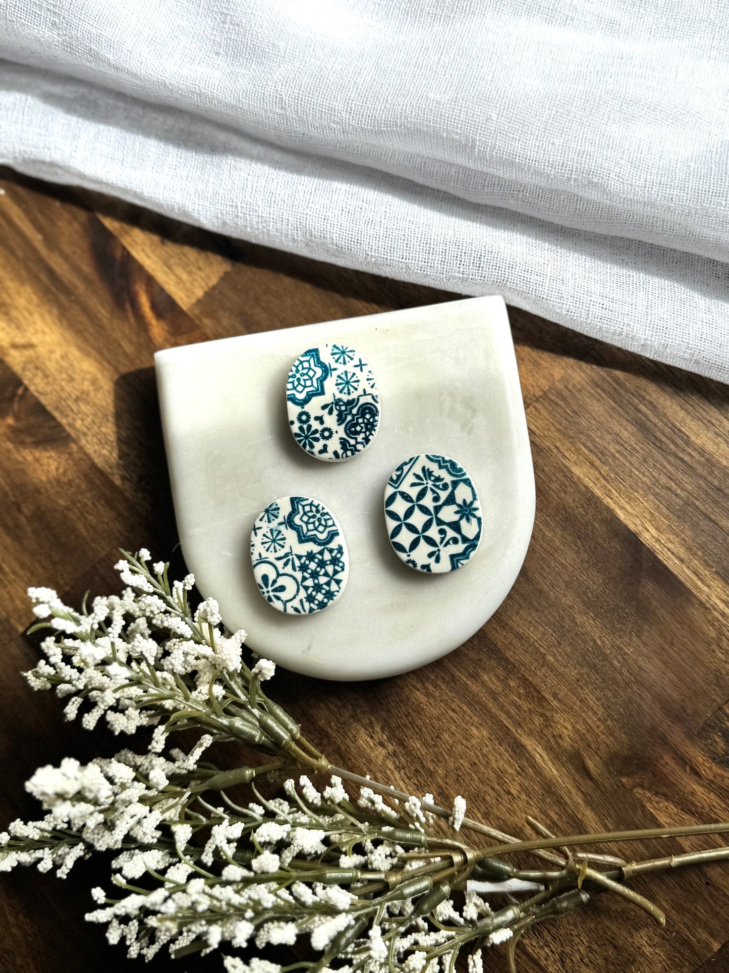 Mediterranean Tile Magnet set