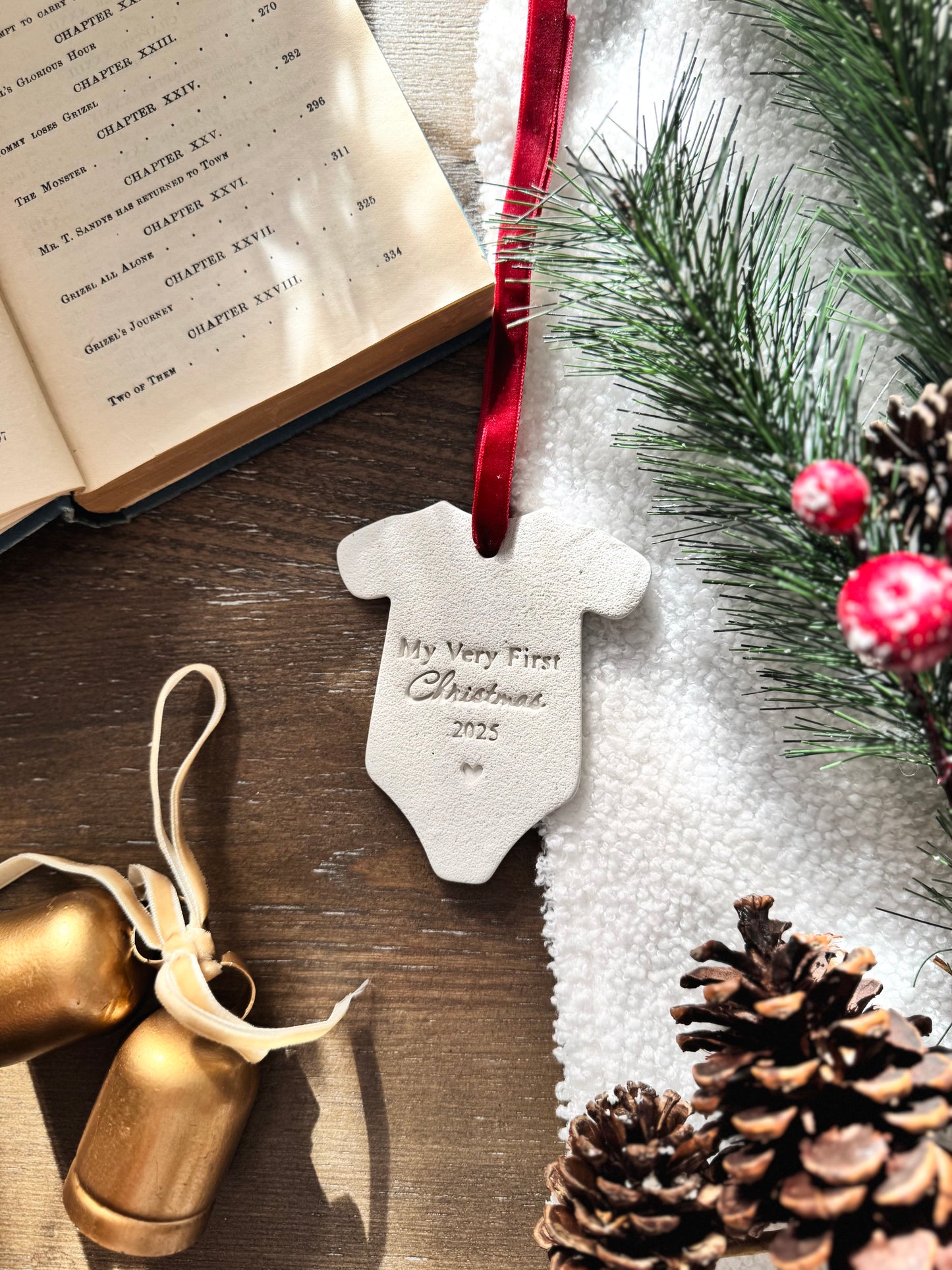 Personalized Baby's First Christmas Ornament