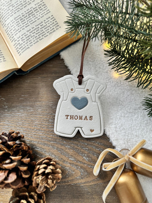 Personalized Baby Boy Ornament