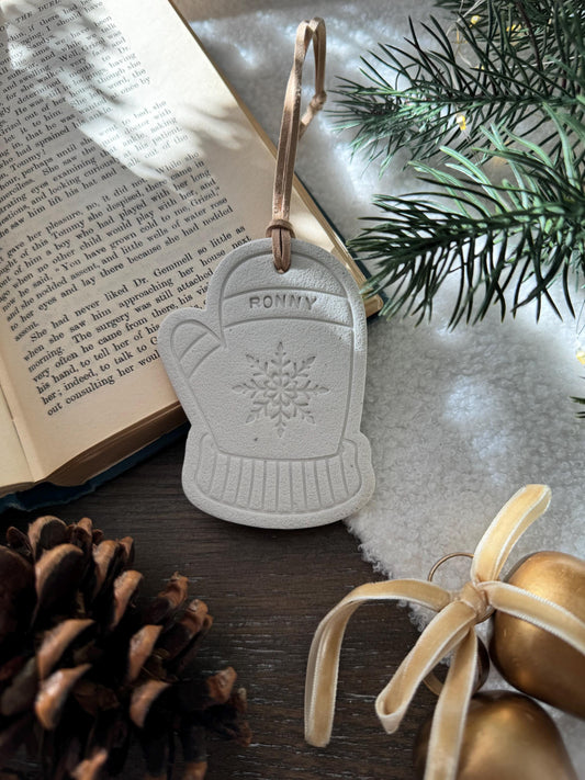 Personalized Mitten Name Ornament