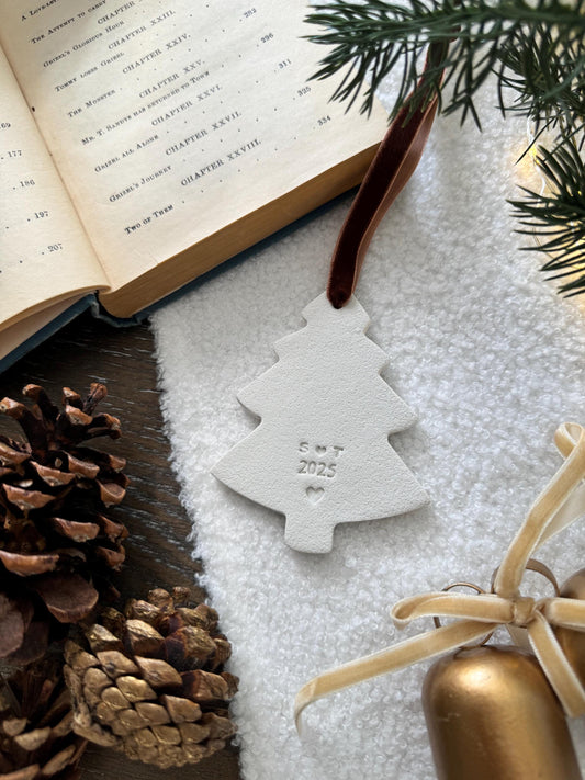 Personalized Couple Tree Ornament
