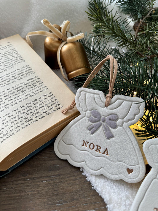Personalized Baby Girl Ornament