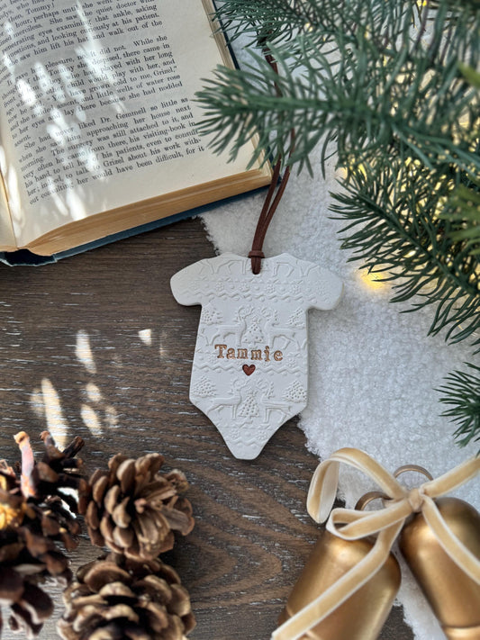 Personalized Baby Ornament