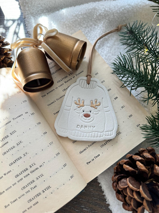 Personalized Sweater Name Ornament