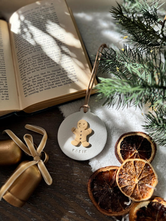 Personalized Gingerbread Ornament