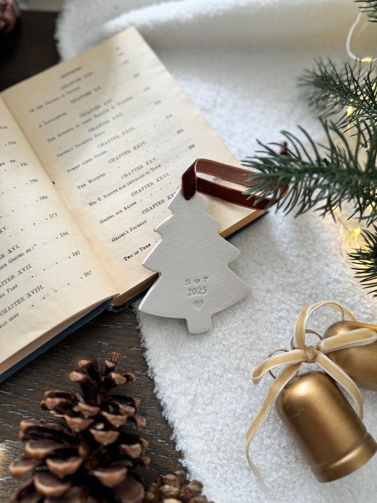 Personalized Couple Tree Ornament