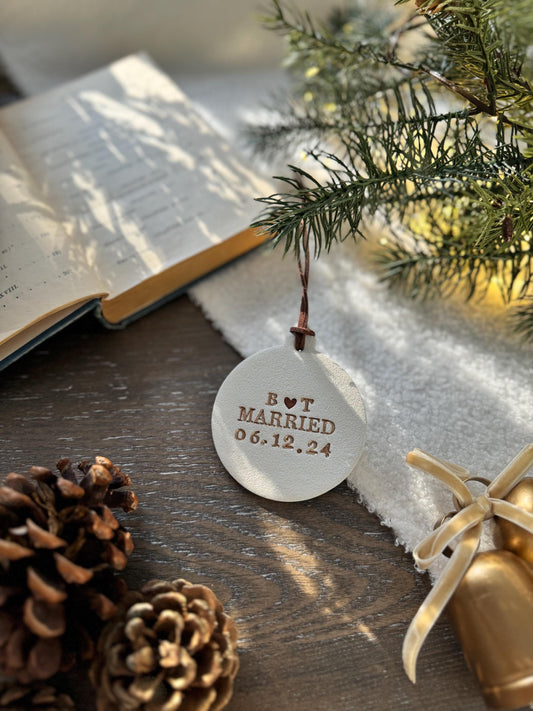 Personalized Couple Ornament