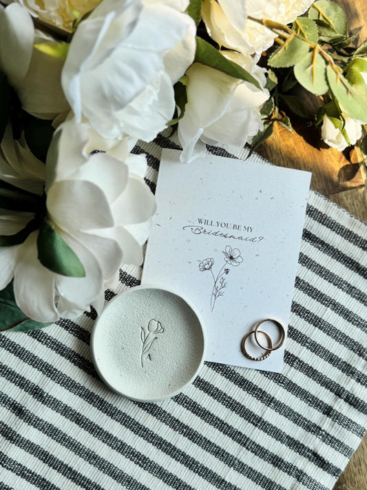 Personalized Bridesmaid Gift Set | Bridesmaid Proposal Gift | Bridal Party Gift | Maid of Honour Gift | Will you be my bridesmaid |