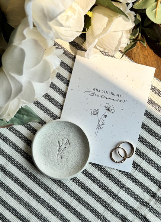 Personalized Bridesmaid Gift Set | Bridesmaid Proposal Gift | Bridal Party Gift | Maid of Honour Gift | Will you be my bridesmaid |