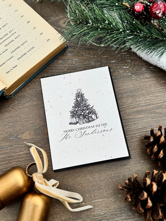 Personalized Couple Christmas Card | Christmas Engagement | Christmas Wedding | First Christmas Married Card