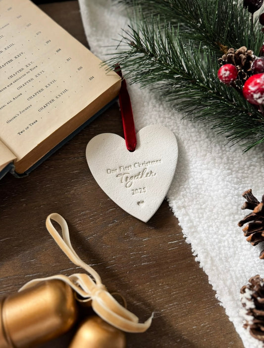 Personalized "First Christmas Together" Ornament