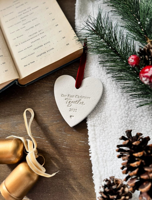 Personalized "First Christmas Together" Ornament