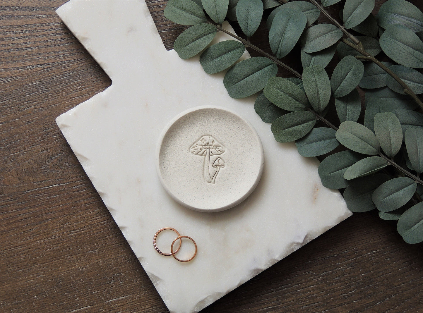 white mushroom ring dish, gifts for wedding couples